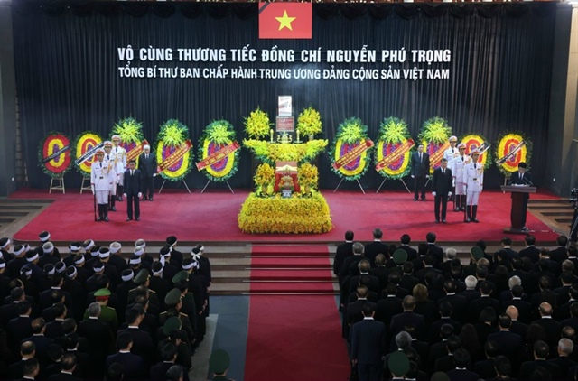 Lời cảm ơn của Ban Lễ tang Nhà nước và gia đình đồng chí Tổng Bí thư Nguyễn Phú Trọng- Ảnh 1.