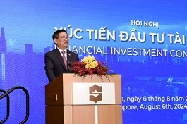 Bộ trưởng Hồ Đức Phớc giới thiệu tiềm năng TTCK Việt Nam cho nhà đầu tư Singapore
