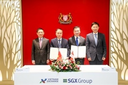 Việt Nam, Singapore promote cooperation in stock market