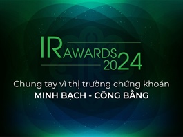 Hé lộ 36 định chế tài chính là thành viên Hội đồng bình chọn IR Awards 2024