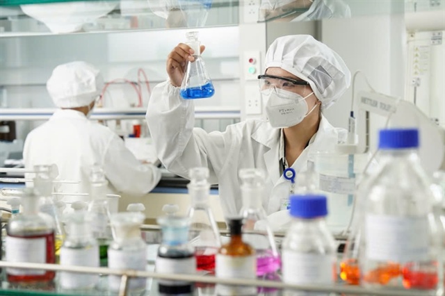 Research and development at Imexpharm's EU-GMP quality pharmaceutical factory. Photo: Imexpharm