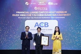Financial Large Cap có hoạt động IR tốt nhất 2024 gọi tên 4 ngân hàng và 1 công ty chứng khoán