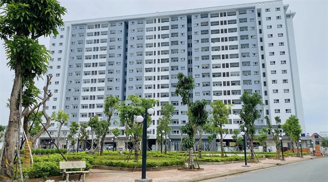 The investor of the Conic Boulevard housing project starts putting apartments on sale. Photo: N.H. / Tuoi Tre