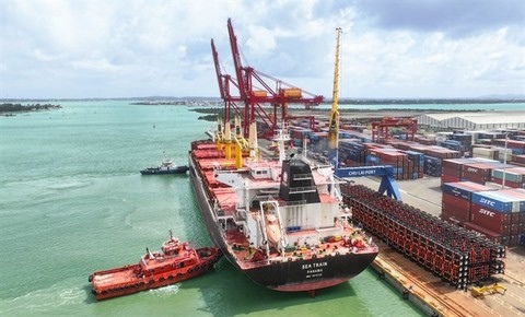 Chu Lai Port starts new direct shipping route to US