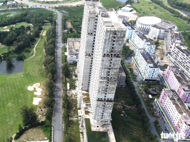 A corner of Cocobay Da Nang, a mammoth tourism, lodging and entertainment complex project in Da Nang, central Vietnam. Photo: Doan Cuong / Tuoi Tre