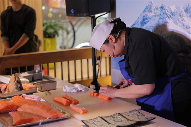 Åshild Nakken, regional director for Southeast Asia at the Norwegian Seafood Council, emphasized Norway’s commitment to delivering high-quality, sustainable seafood products to the Vietnamese market. Photo: Supplied