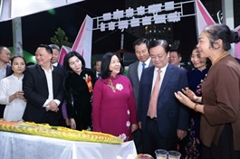 Exciting activities and cultural celebrations at Hanoi Agricultural and Craft Village Products Festival 2024