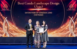 Eaton Park celebrates double triumph at Asia Property Awards 2024