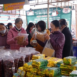 OCOP and agricultural products promotion week underway in Hanoi suburb