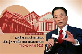 TS. Nguyễn Trí Hiếu: Ngành ngân hàng sẽ gặp nhiều thử thách hơn trong năm 2025