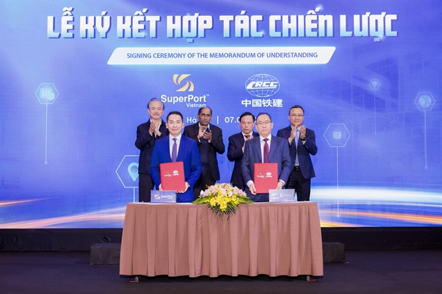 Vietnam SuperPort and strategic partners collaborate to develop rail logistic infrastructure