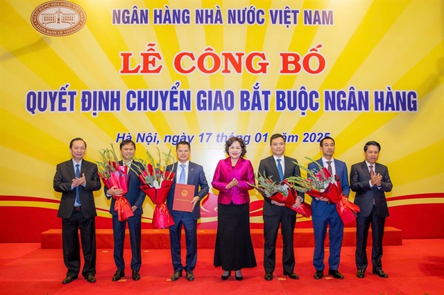 ​Vietnam central bank announces 2 more bank takeovers