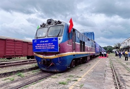 China - Việt Nam rail freight soars in January