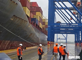 ​MSC vessel marks milestone arrival at largest port in Vietnam's Dong Nai Province