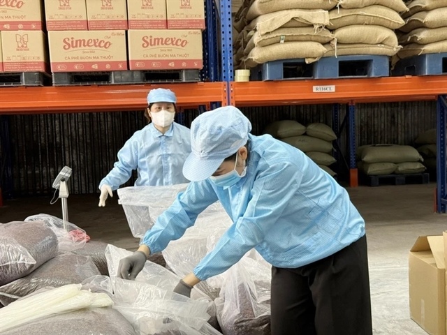 Vietnamese coffee husk exported to RoK