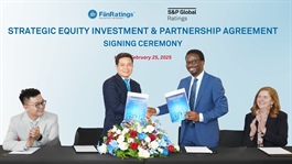 ​S&P Global announces acquisition of 43.4% minority shareholding in Vietnam’s FiinRatings