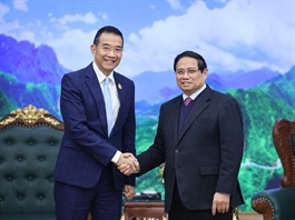 ​Vietnam's PM Pham Minh Chinh receives Thai Foreign Minister