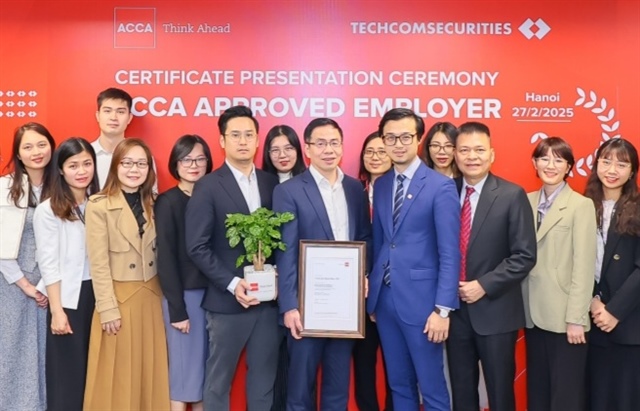 Techcom Securities achieves market first as ACCA Approved Employer