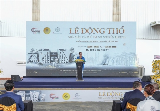 Trung Nguyen Legend breaks ground on Southeast Asia’s largest coffee factory