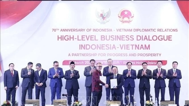 Vietnamese corporations cooperating with Indonesian companies