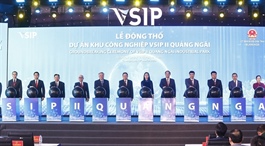 VSIP II Quảng Ngãi IP construction starts