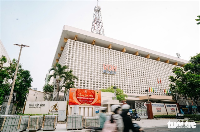 The building of the Voice of Ho Chi Minh City. Photo: Thanh Hiep / Tuoi Tre