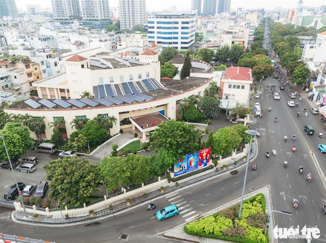 The District 10 administrative center. Photo: Thanh Hiep / Tuoi Tre