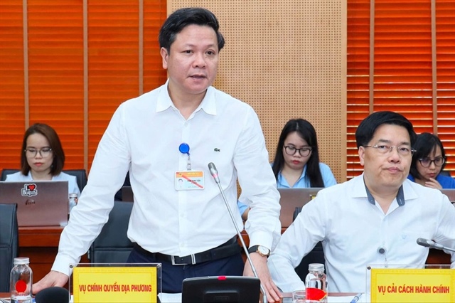 Vụ trưởng Vụ Chính quyền địa phương Phan Trung Tuấn. Ảnh: XĐ