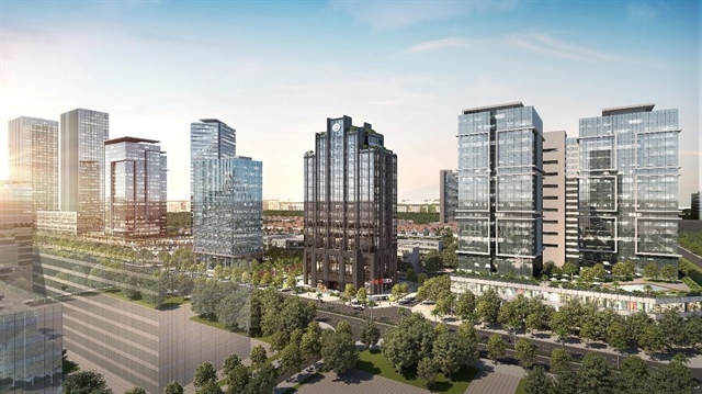 Oriental Square by OSI tops out as the first grade-A office tower in Starlake (PR)