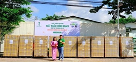 First batch of Trà Vinh’s organic OCOP coconut sugar exported to US