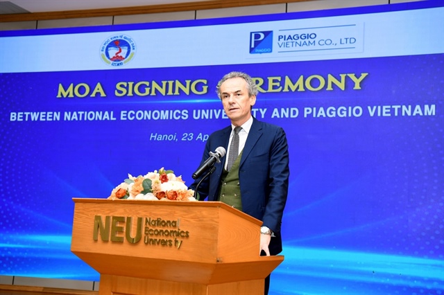 Piaggio Vietnam partners with National Economics University: Inspiring the next generation (PR)