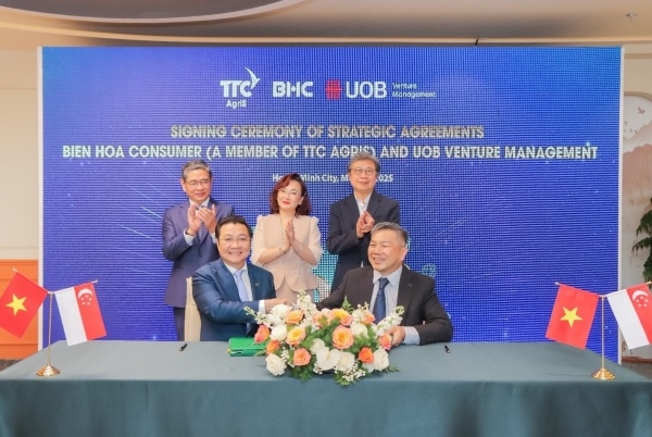 Bien Hoa Consumer and UOB Venture Management embrace strategic partnership