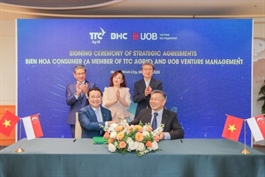Bien Hoa Consumer and UOB Venture Management embrace strategic partnership