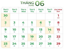 [IR AWARDS] Lịch công bố thông tin tháng 06/2025 cần nhớ
