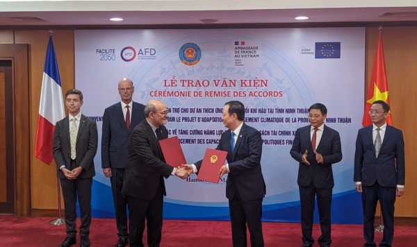 France and EU back climate-resilient infrastructure in Ninh Thuan