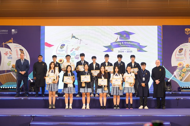 Học sinh Victoria School ghi dấu ấn với loạt thành tích năm 2024-2025