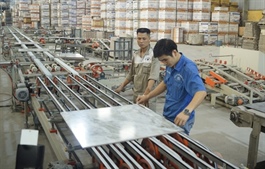 Industrial production shows continued upward trend