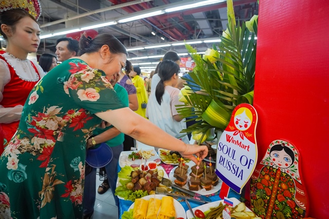 WinMart unveils “Russia Corner” – a unique destination for culture and shopping