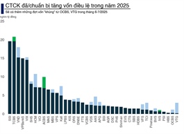 Cổ phiếu chứng khoán “dậy sóng ngầm”, nhóm vốn hóa nhỏ dẫn đầu cuộc đua