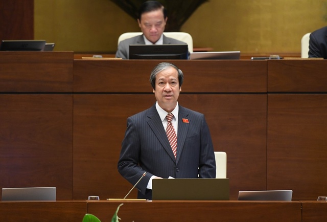 Bộ trưởng GD&ĐT Nguyễn Kim Sơn.