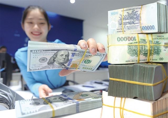 The US State Treasury is purchasing foreign currency from commercial banks, Photo: Le Toan