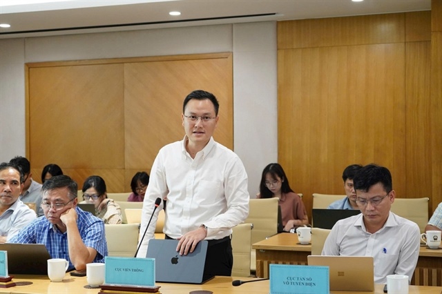 Nguyen Anh Cuong, deputy general director of Vietnam Telecommunications Authority. Photo: MoST