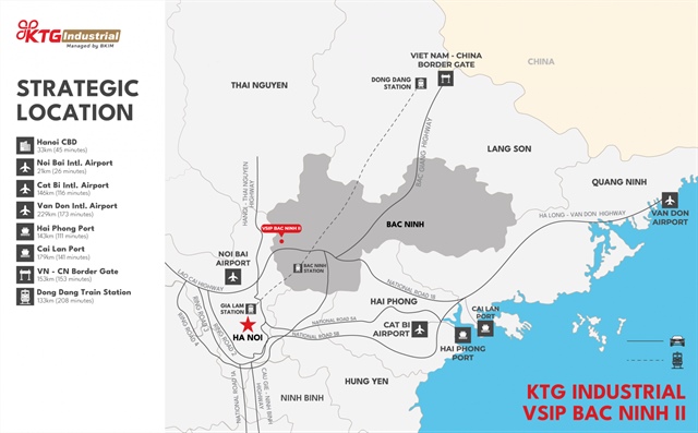KTG Industrial VSIP Bac Ninh 2 designed for better performance, guided by ESG