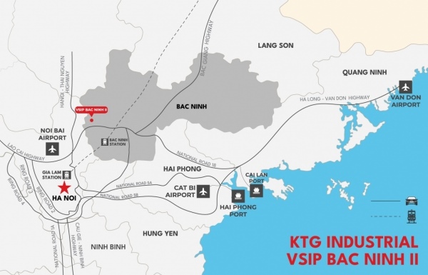 KTG Industrial VSIP Bac Ninh 2 designed for better performance, guided by ESG
