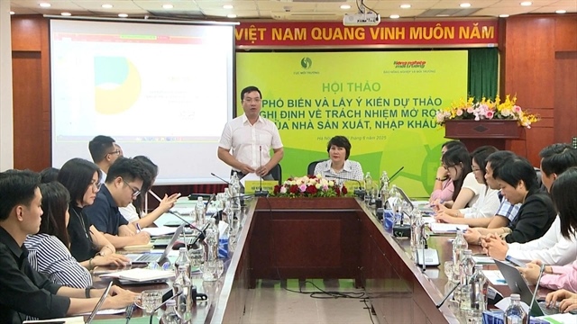 Finalising EPR legal framework to promote circular economy