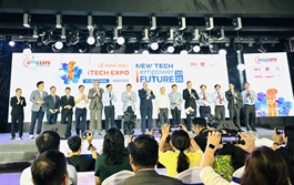 Expo showcasing cutting-edge technology, innovation kicks off in HCM City
