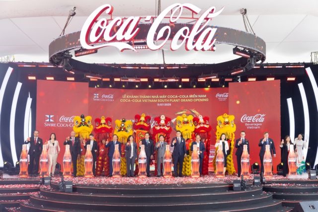 Coca-Cola opens $136 million manufacturing plant in Tây Ninh