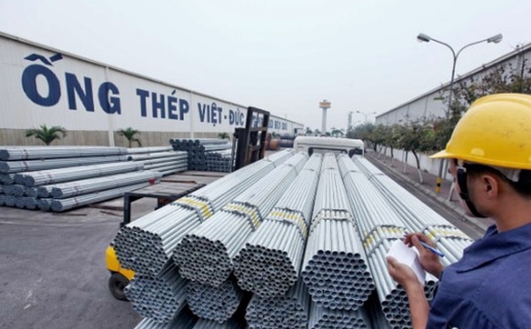 Một công ty thép báo lãi quý 2 gấp gần 3 lần