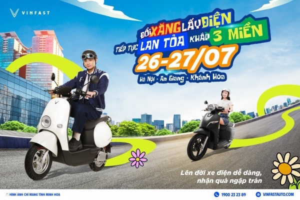 From petrol to power: Vietnam’s two-wheeler market embraces the green shift