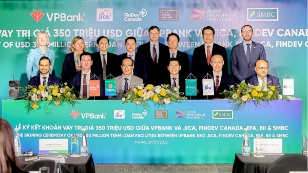 VPBank secures $350 million loan facility from SMBC, partner DFIs, and bilateral agencies
